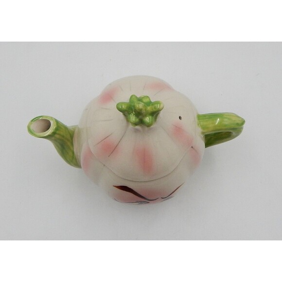 Vintage Holt Howard Angry Garlic Teapot Anthropomorphic Hand-Painted Japan - Picture 6 of 10